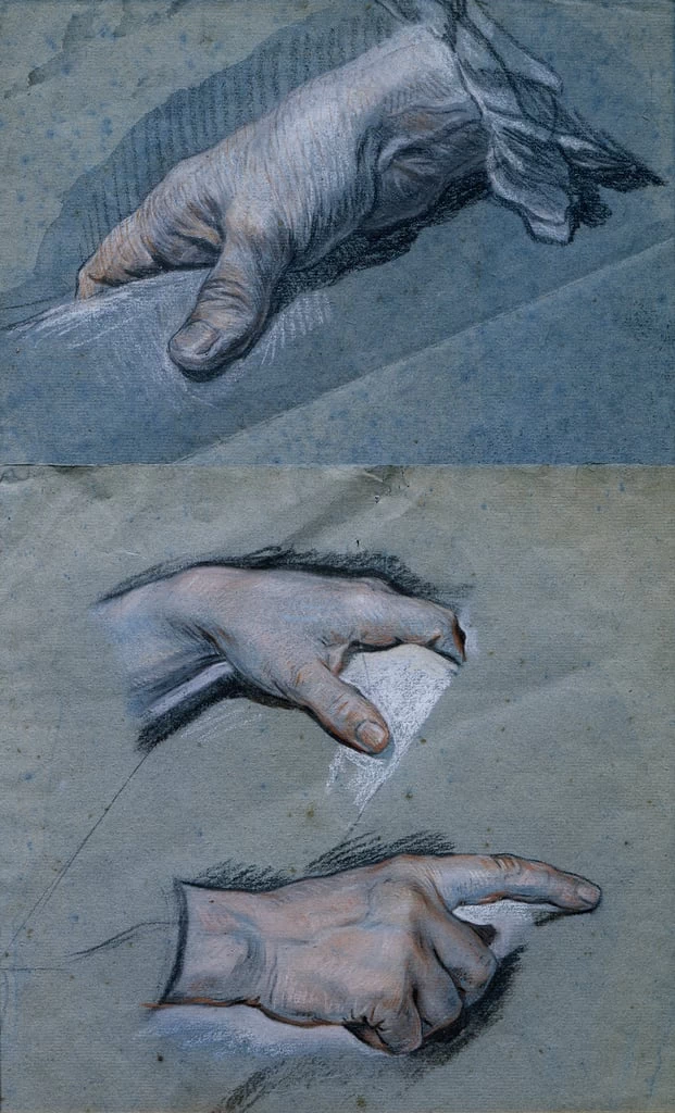Studio di mani - Musee Antoine Lecuyer, Saint, Quentin